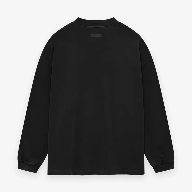 24fw Europa USA Carta impresa Washed Vintage TEE Manga larga Tamisa de diseñador Camiseta Casual Fashion Skateboard Mujeres Cami