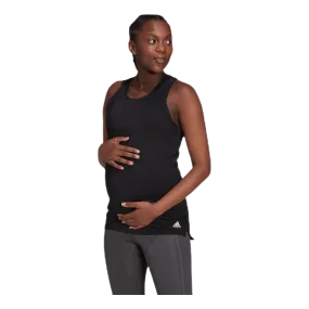 Adidas Sport Tank (Maternity) Black / White