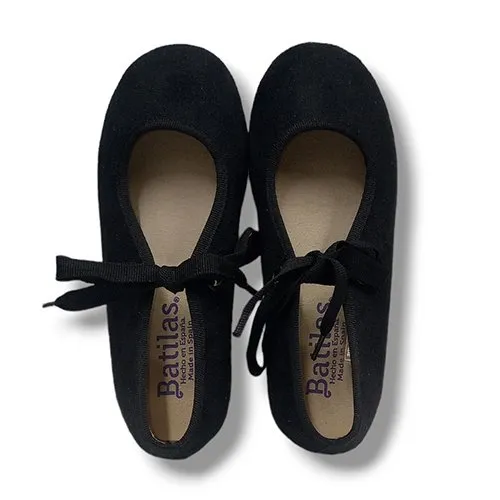 Batilas Merceditas Serratex Niña 11550 NEGRO CORDONETS
