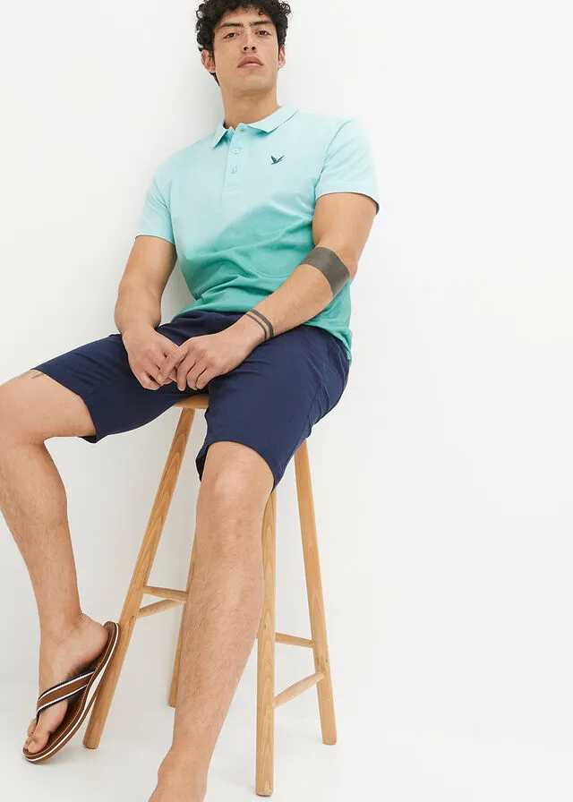 Men's Navy Blue Chino Style Shorts