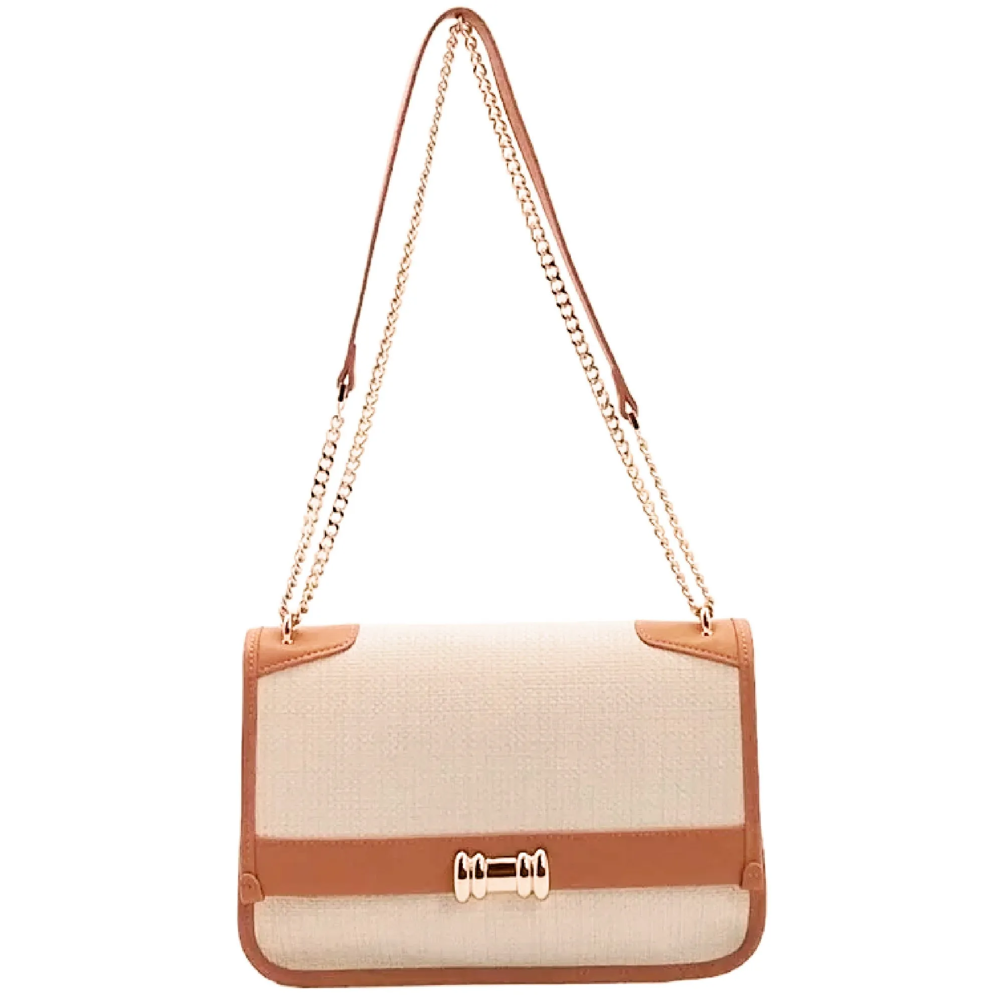 Bolsa Casual con Cadena y Asa Mm Italy A7900-2