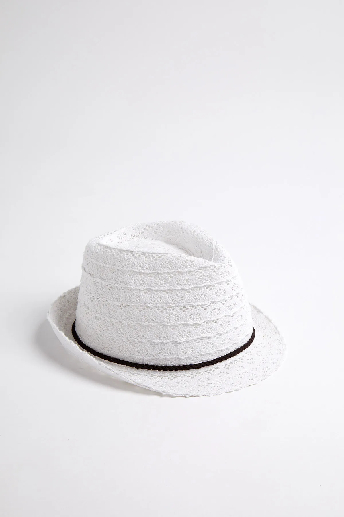 White Women's Borsalino Hat