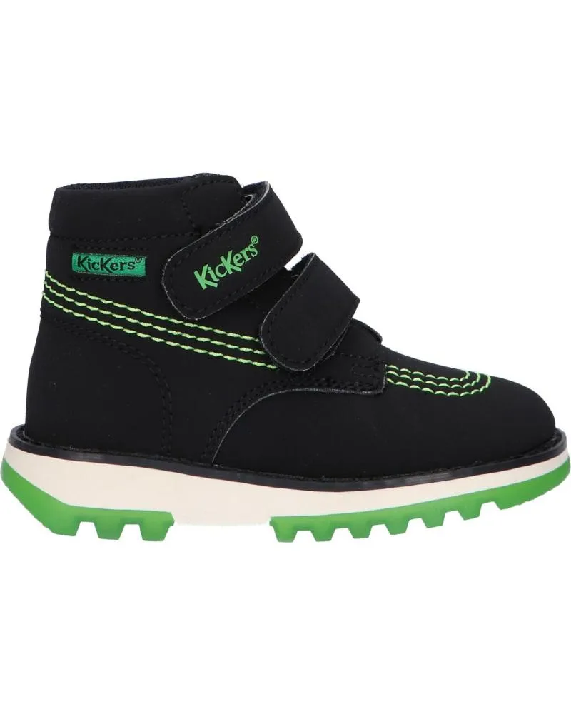 Botines de Niña y Niño KICKERS 878750-10 KICKFUN 81 NOIR