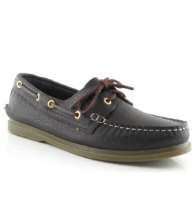 Brown Men's Nautical Shoe