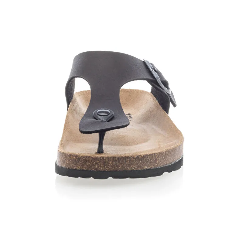 Brown men's sandals