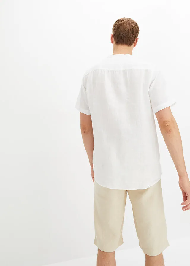 White Short-Sleeve Shirt
