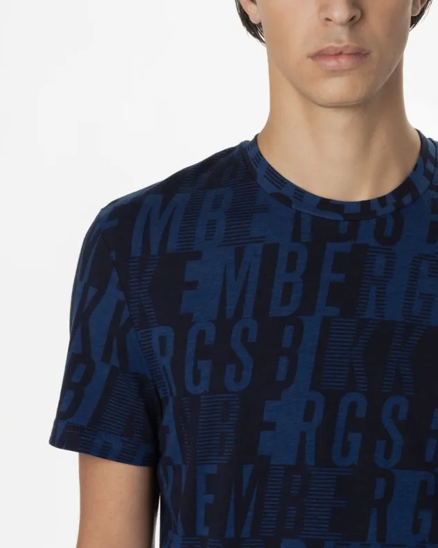 Camiseta Bikkembergs BMT0608 Azul