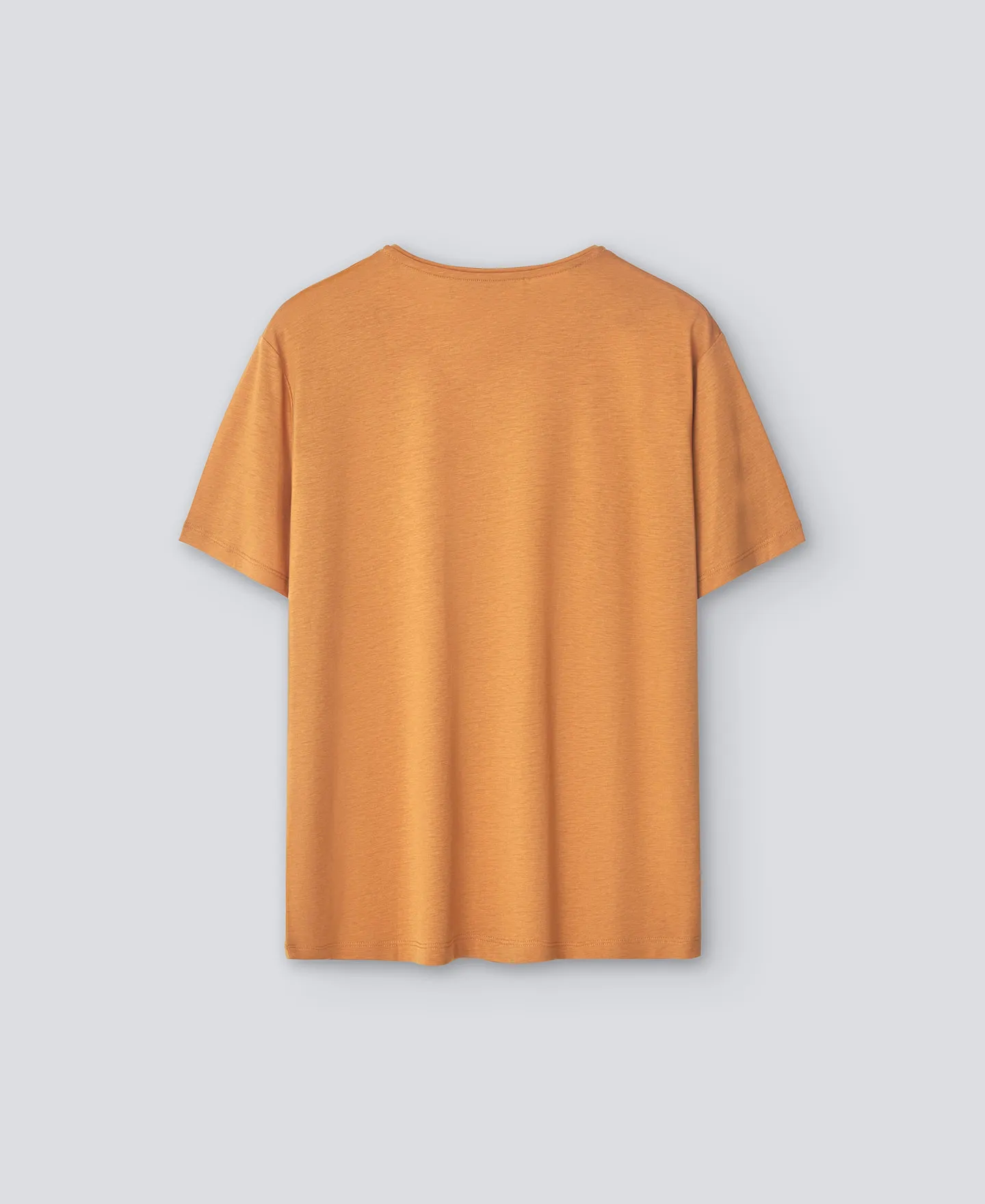 Camiseta cuello caja hombre