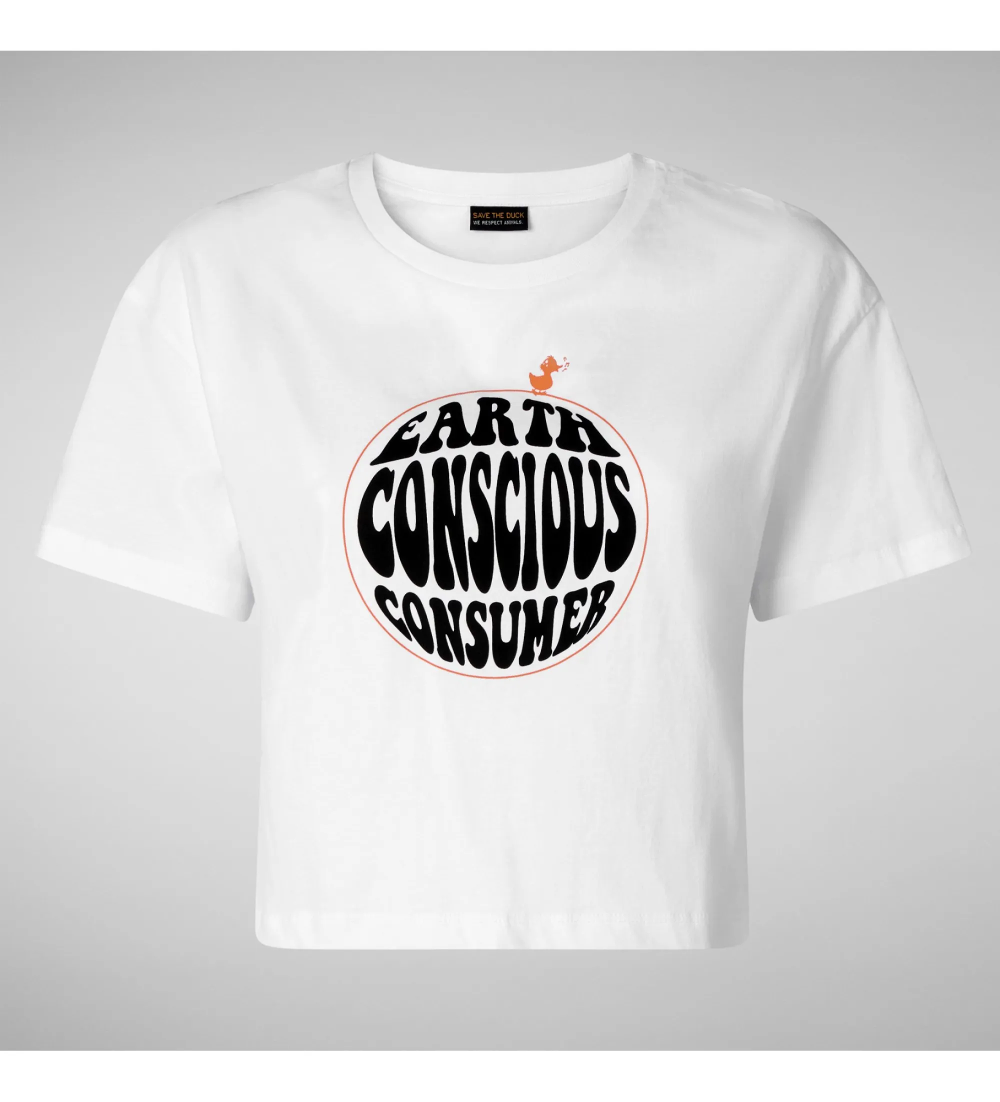 Eart Consicious Blanco Camiseta