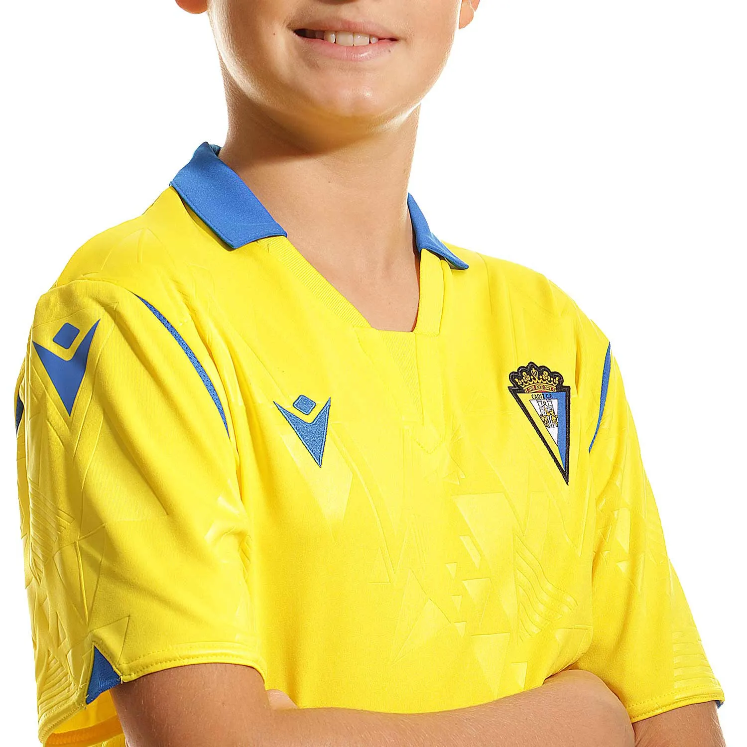 Macron Cádiz CF Kids 2021 2022 Shirt