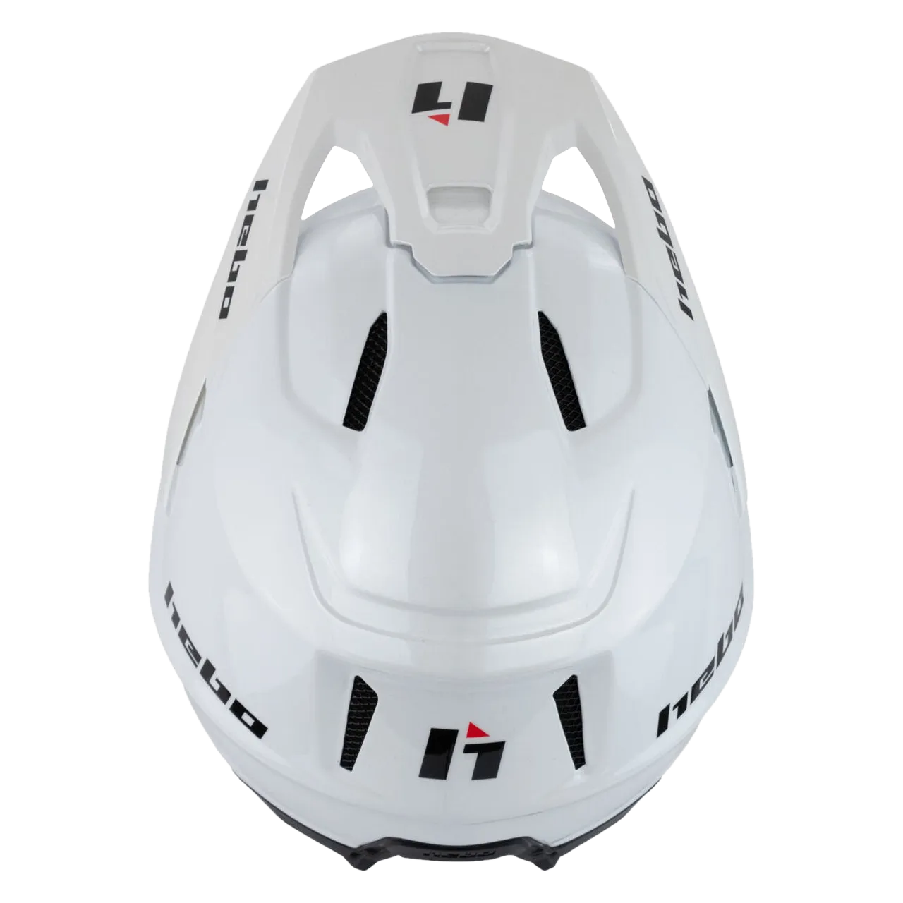 Casco de Trial Hebo Zone Pro Monocolor Blanco