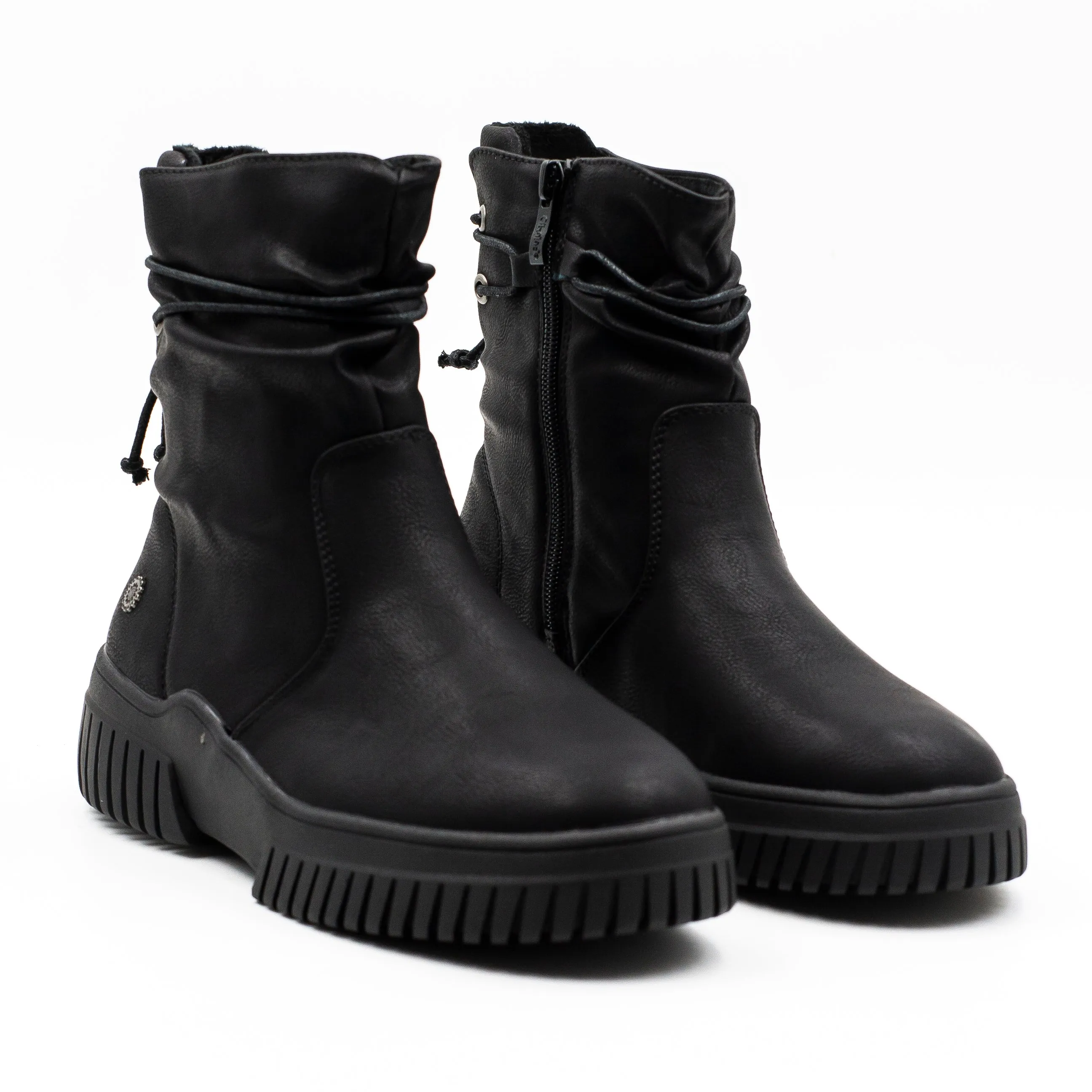 Chalada Botin con cierre color negro