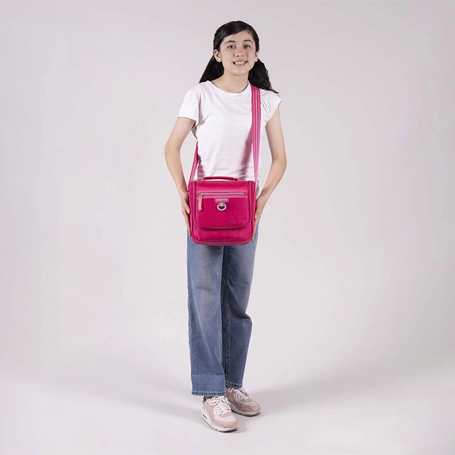 Chenson Ch6649 2-p Rosa Lonchera  Lonchera Infantil Niña