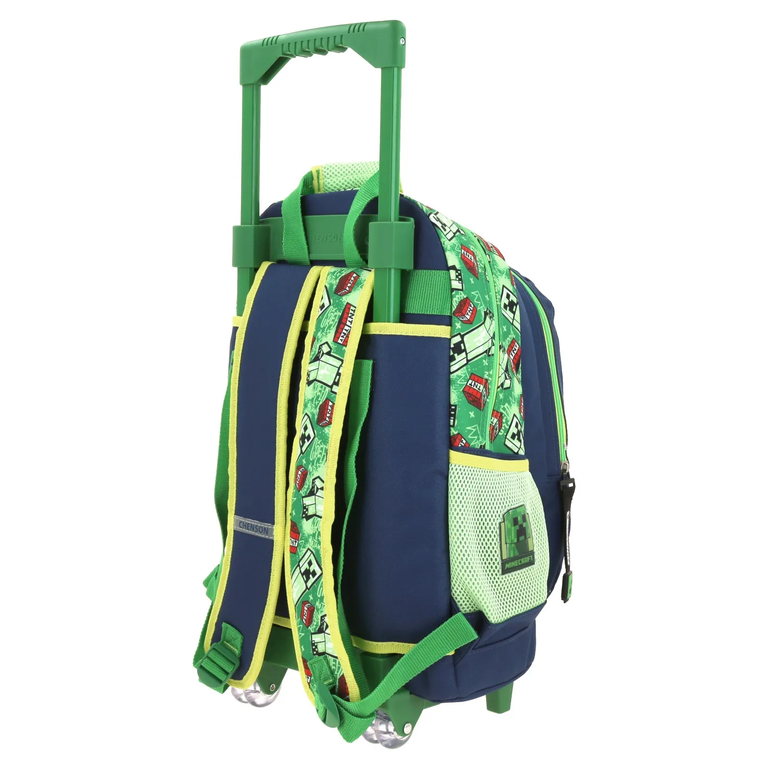 Chenson Mc6599 2-9 Multicolor Minecraft  Back Pack Rodante Niño