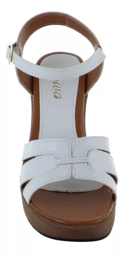 Diva Sandalia Plataforma Casual Elegante Hebilla Mujer 89184