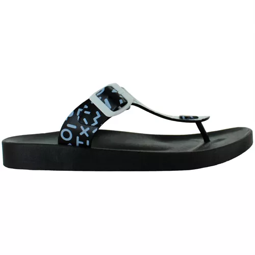 Green Box Sandalia Casual Baño Playa Goma Negro Mujer 84068