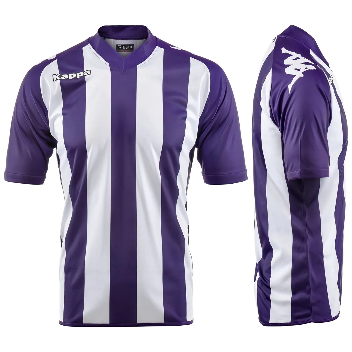 KAPPA4SOCCER VIGNES MORADO OSCURO-BLANCO