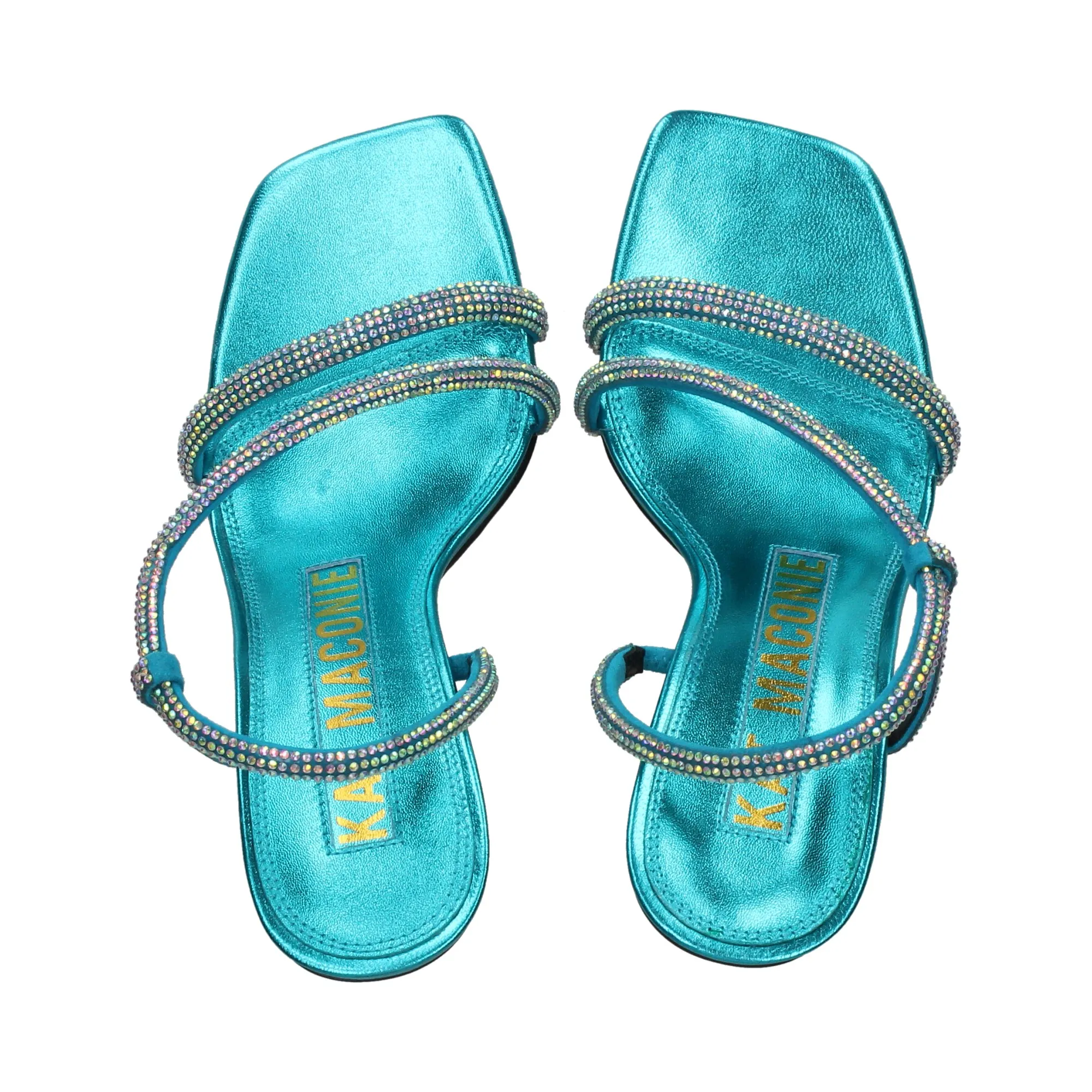Women's KAT MACONIE Heeled Sandals BLUE ZICORN