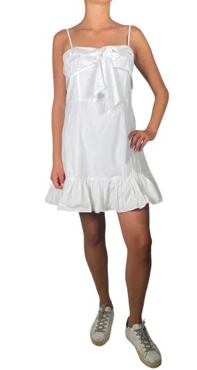 LOVERS + FRIENDS Vestido Blanco Vuelos