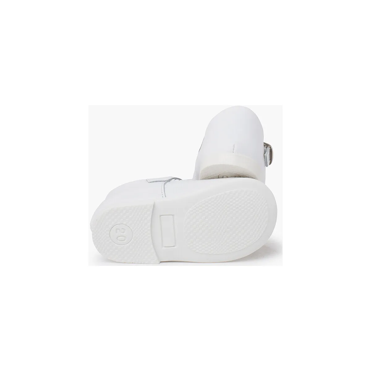 Leather Buckle Mary Jane Shoes