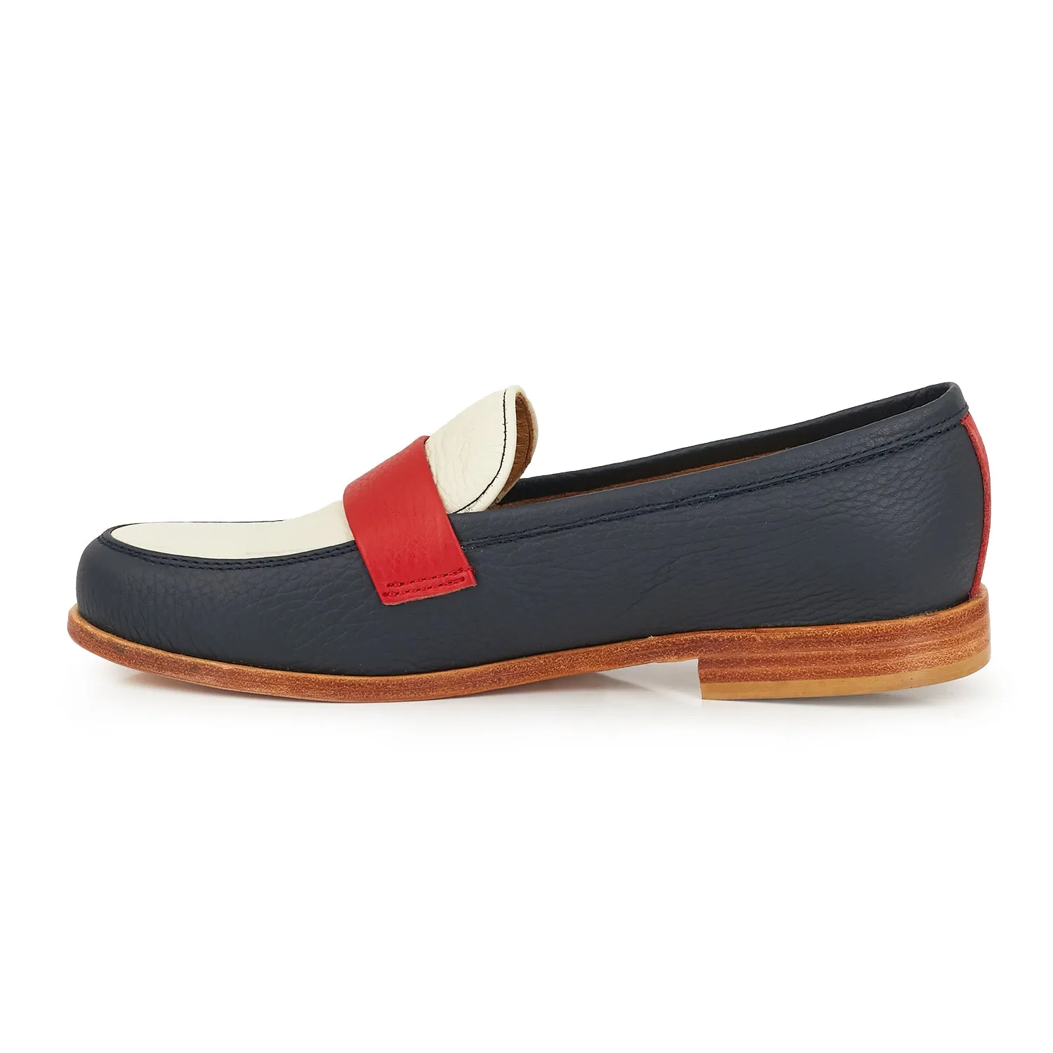 MOCASIN CENTENARIO AZUL
