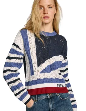 PEPE JEANS Blue Jerseys, Polos, and Sweatshirts
