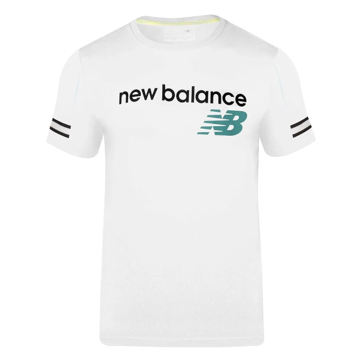 Men's New Balance White T-Shirt