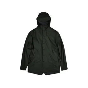 RAINS JACKET UNISEX GREEN
