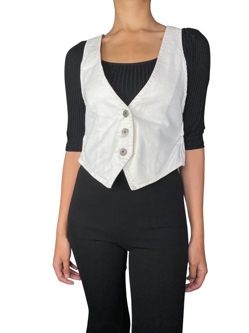 RAPSODIA Gilet Blanco