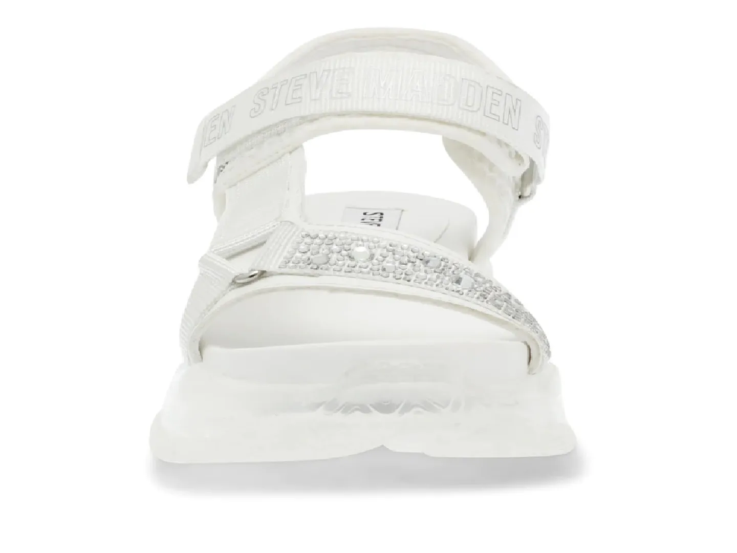 Sandalias Steve Madden Maximal Blanco Para Mujer