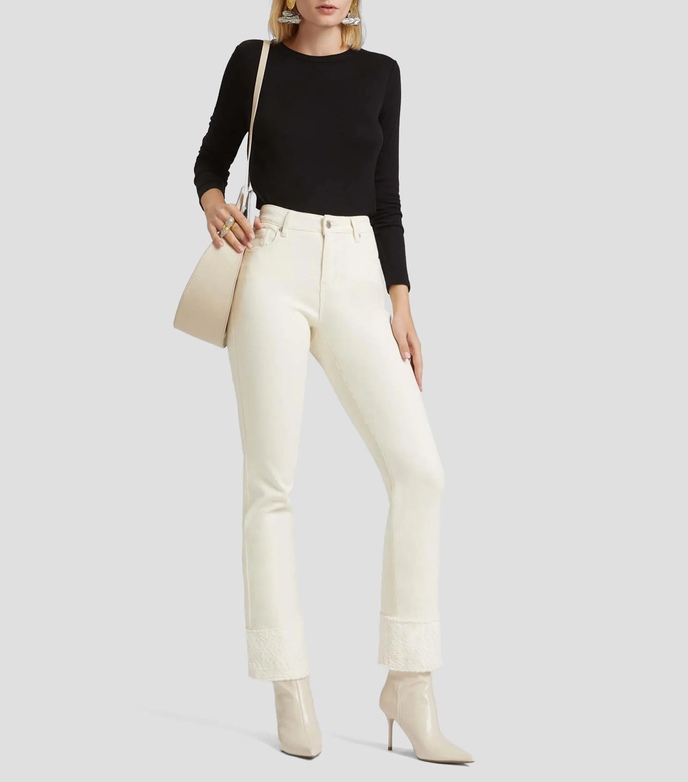 Simorra Pantalón casual acampanado Hemstone Mujer