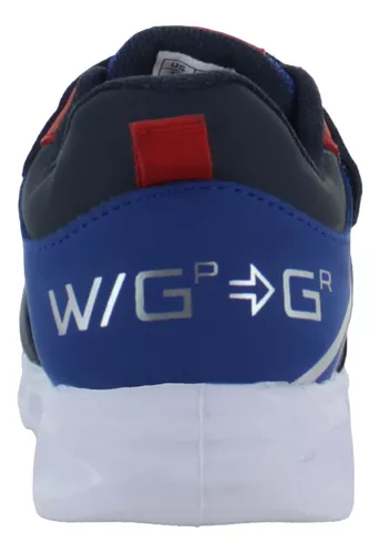 Spiderman Tenis Marvel Luces Moda Casual Confort Niño 86584