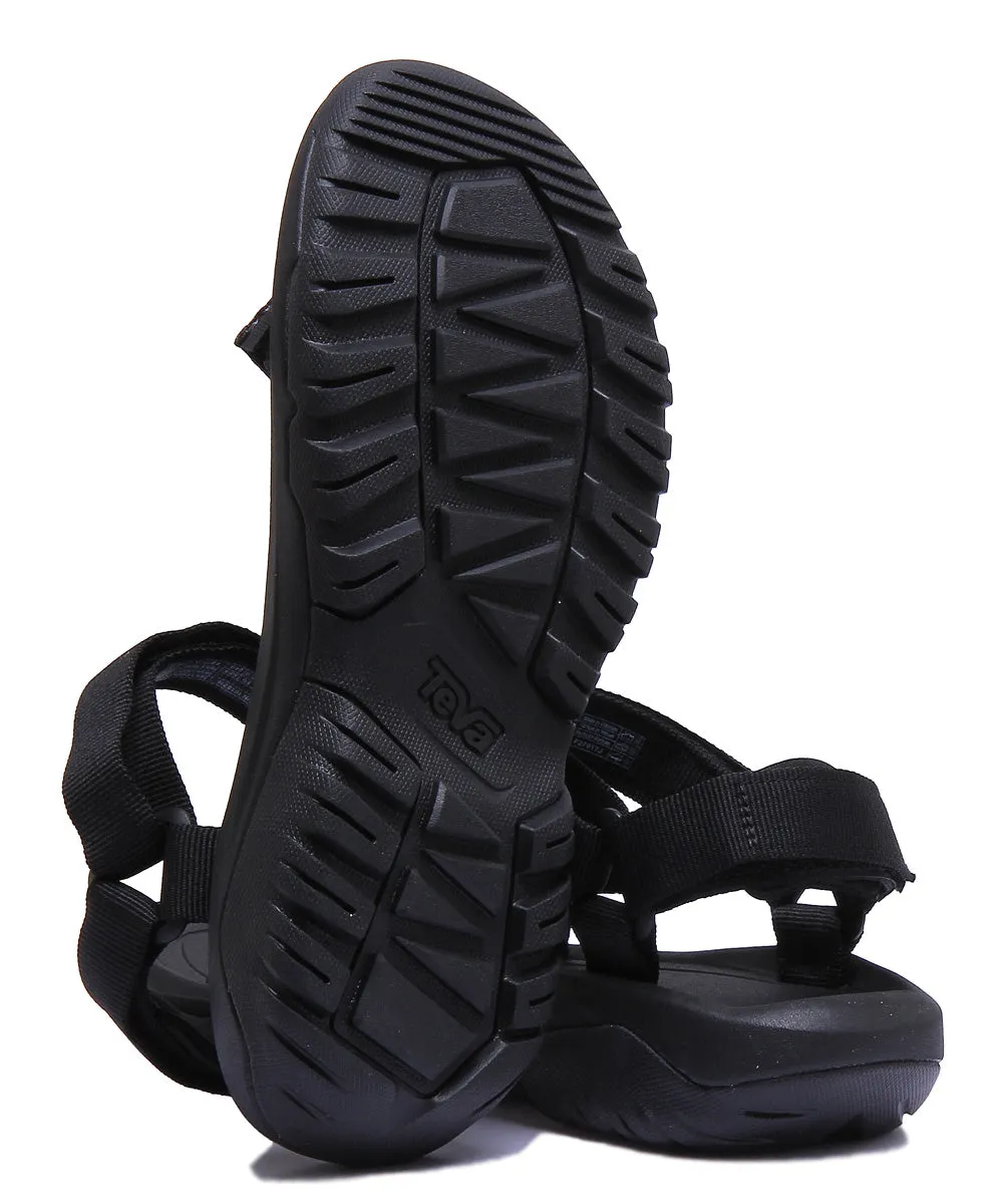 Teva Hurricane XLT2 Sandalia vegana de tiras para mujer en blanco negro