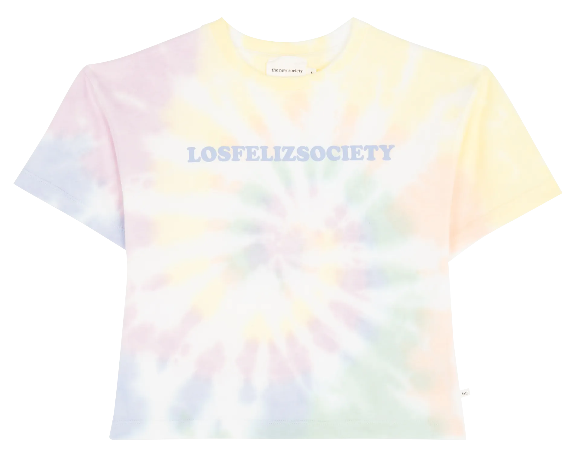 THE NEW SOCIETY WILDSHIRE - Camiseta estampada de algodón en multicolor