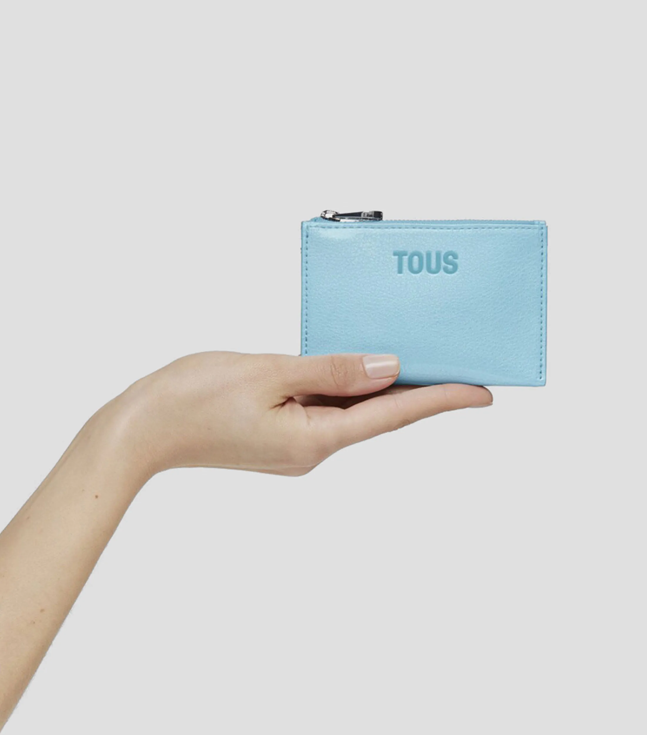 Tous Tarjetero New Dorp azul Mujer