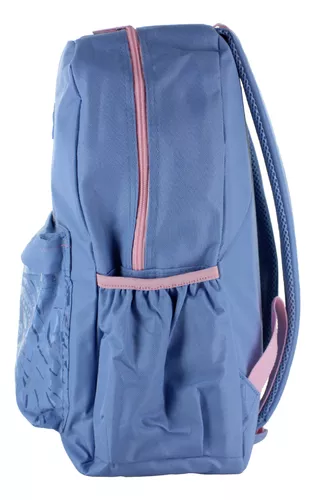 Umbro Mochila Escolar Diseño Sport Bolsa Frente Unisex 90580 Color Azul