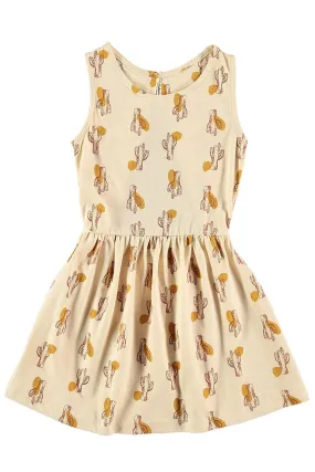 Beige Classic Dress