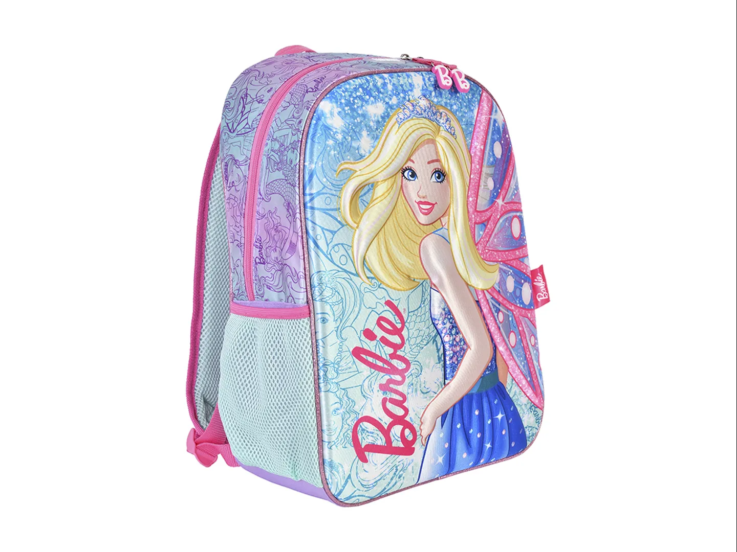 Yadatex Brb020 Bp288a Barbie Multicolor Back Pack Niña Unica          (010)