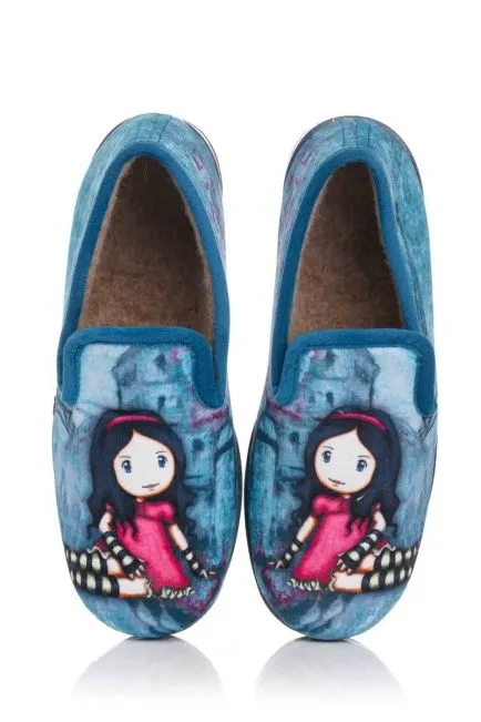 Zapatilla de casa - Muñeca sentada