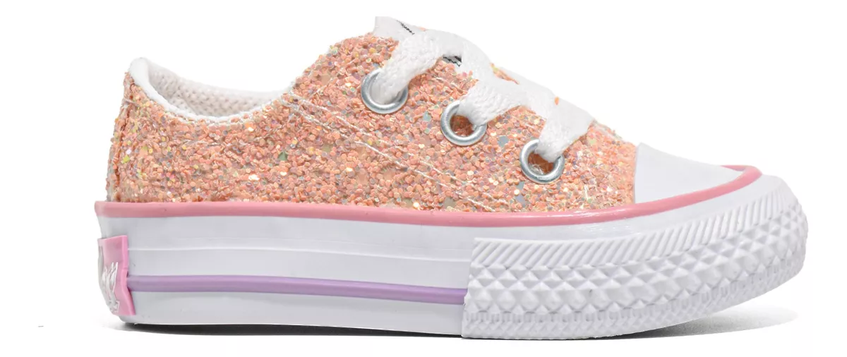 Comfortable Glitter Urban Kids Sneaker Serafinne 59