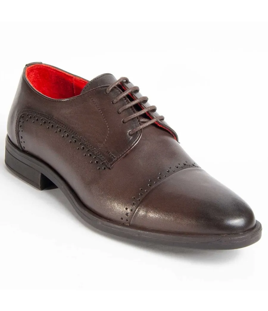 Zapato Clasico De Piel Para Hombre.  Purapiel  Imperi7  99016
