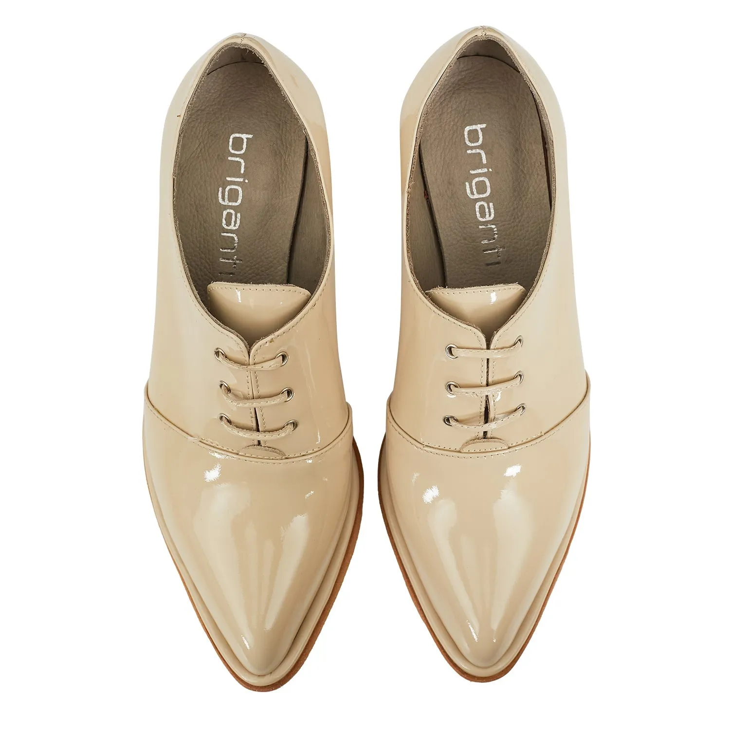ZAPATO NAOMI NATURAL CHAROL