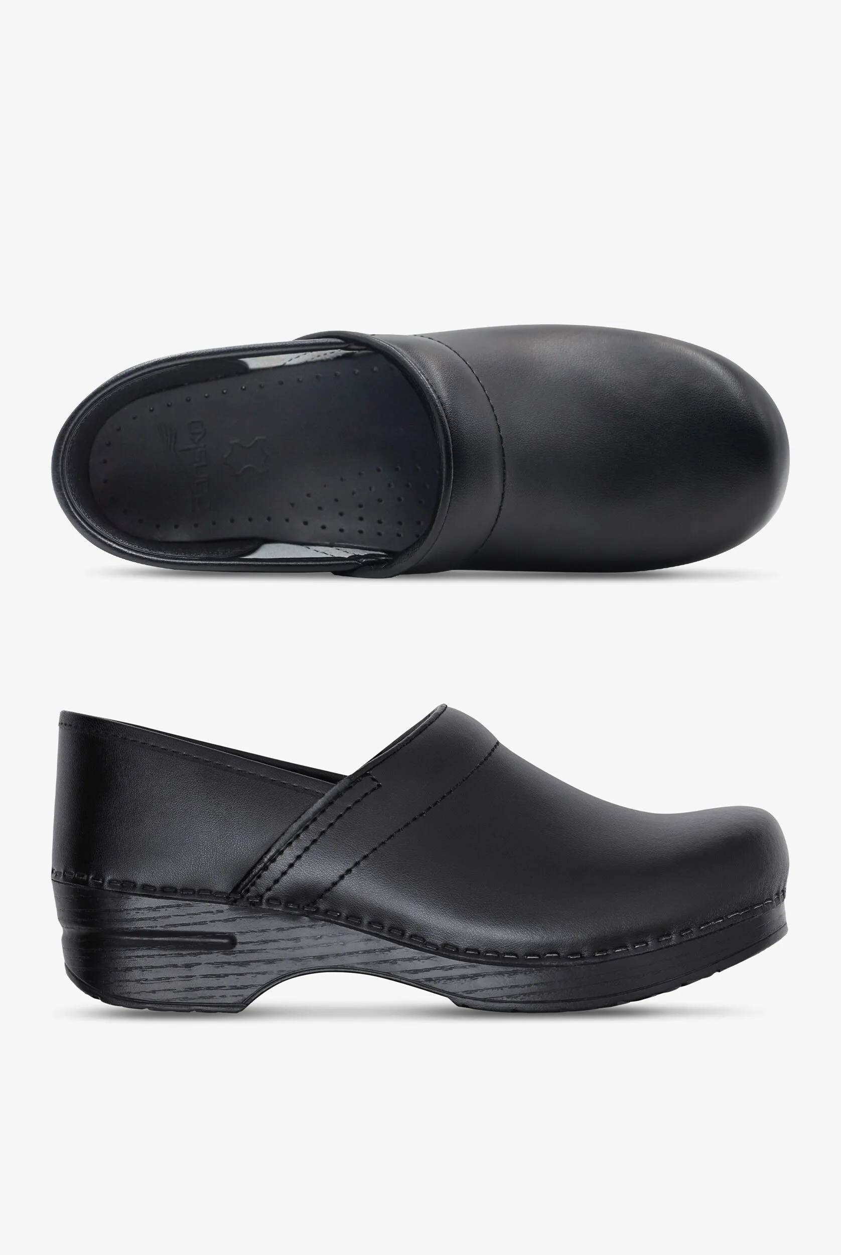 Zuecos unisex Dansko Pro Professional de cuero de becerro